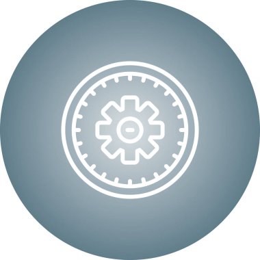 Vektör ayarı Simge illüstrasyonu