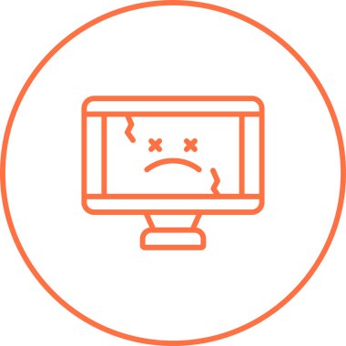 Bilgisayar web simge vektör çizim