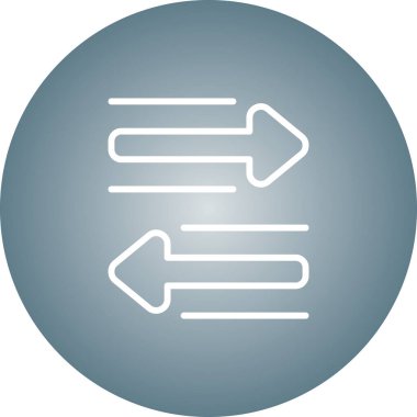 Yol işareti simgesinin vektör illüstrasyonu