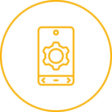 ayarları web simge vektör çizim 