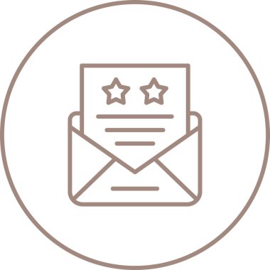 e- posta simgesi vektör illüstrasyonu