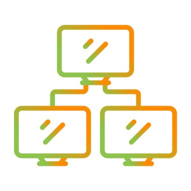 veri analiz ikonu vektörü. İnce çizgi sembolü. izole edilmiş sınır sembolü çizimi