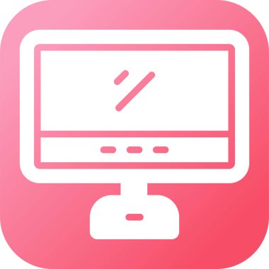 Bilgisayar monitörü. Basit tasarım