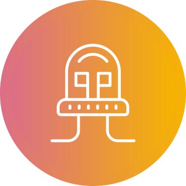 Vektör müzik simgesi illüstrasyonu