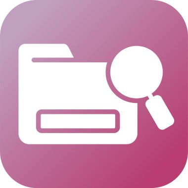 Dizin modern simgesinin vektör illüstrasyonu