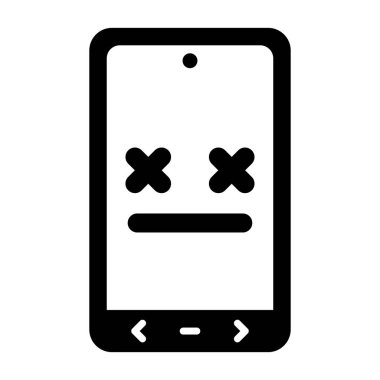 mobil simge vektör illüstrasyonu