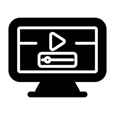 Bilgisayar web simge vektör çizim