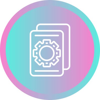 seo modern simgesinin vektör illüstrasyonu