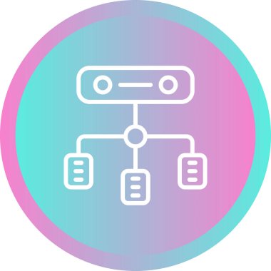 seo modern simgesinin vektör illüstrasyonu