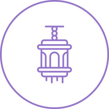 Cami simgesinin vektör illüstrasyonu