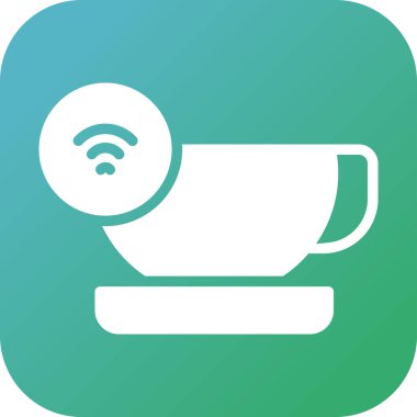 vektör kahve bardağı simgesi