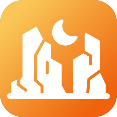 İnşa ve ticari kullanım için illüstrasyon simgesi...