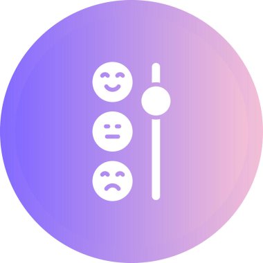 emoji. Basit web vektör illüstrasyonu