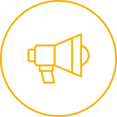 Moda tarzında konuşmacı simgesi