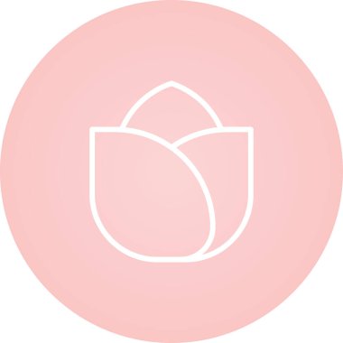 güzel yumurta kabartma vektör simgesi