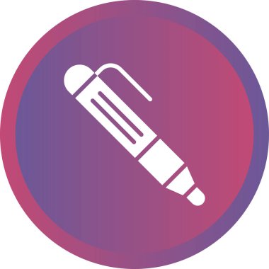 Bir kalem ağı simgesinin vektör illüstrasyonu