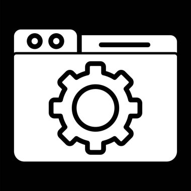 vektör makinesi simge çizimi