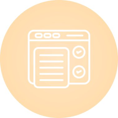 Seo simgesinin vektör illüstrasyonu