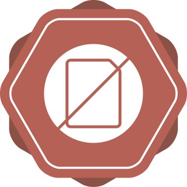 Sigara içilmiyor. Vektör illüstrasyonu