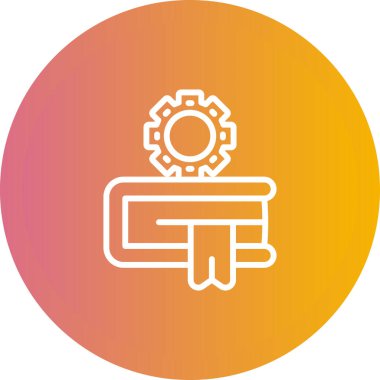 seo modern simgesinin vektör illüstrasyonu