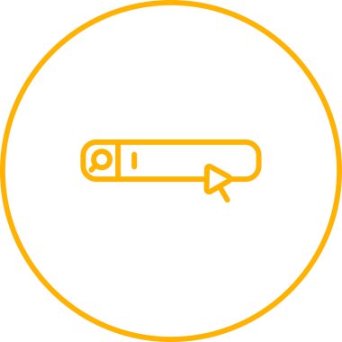 İzole edilmiş tek bir ikonun vektör illüstrasyonu