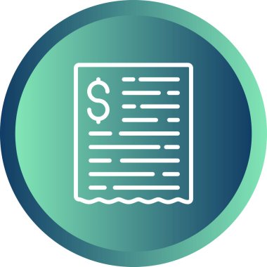 Bill Web simgesi, vektör illüstrasyonu 