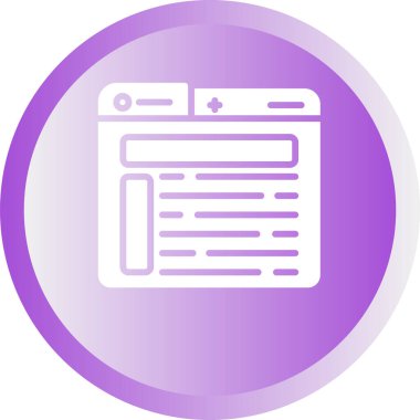 seo modern simgesinin vektör illüstrasyonu