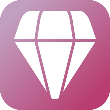 Elmas web simge vektör çizim