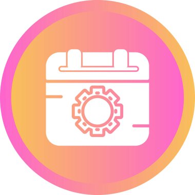 Modern bir simgenin vektör illüstrasyonu