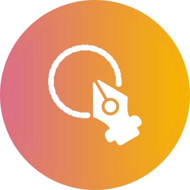 Benzersiz anahtar vektör simgesi