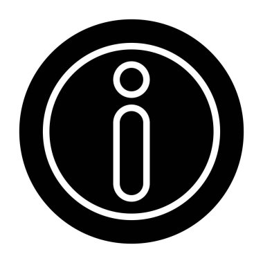 Yuvarlak bir simgenin vektör illüstrasyonu