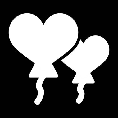 Aşk kalp vektör çizim