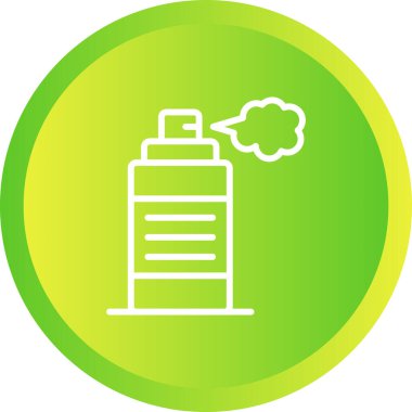 Benzersiz klima vektör kabartma simgesi