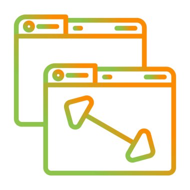 dizin simgesi vektör illüstrasyonu