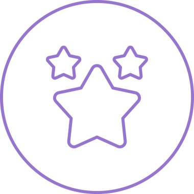 Yıldız. Web simgesi basit illüstrasyon