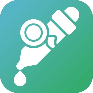 Bir simgenin vektör illüstrasyonu