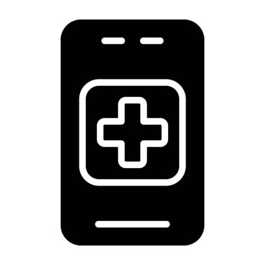 Akıllı telefon ikonu. Beyaz arkaplanda izole edilmiş web tasarımı için akıllı telefon vektör simgesi