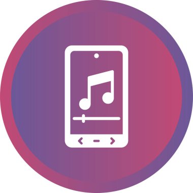 mobil uygulama simgesi, vektör illüstrasyonu