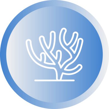 Ağaç. Web simgesi basit illüstrasyon