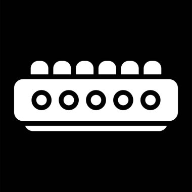 Kablo Sonlandırma Bloğu Web simgesi vektör illüstrasyonunu kullan