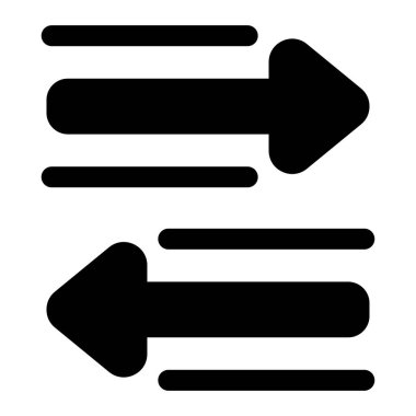 yön ok vektör simgesi