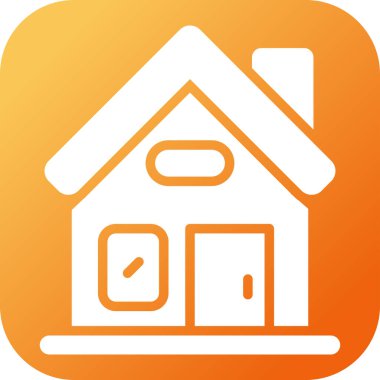 ev simgesi vektör illüstrasyonu