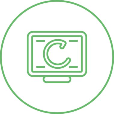 seo modern simgesinin vektör illüstrasyonu