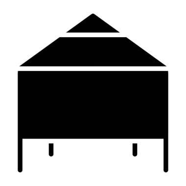 Yiyecek ve yiyecek işaretinin vektör çizimi