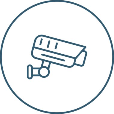 CCTV simge vektör çizim