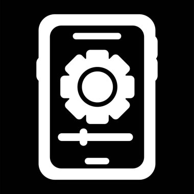 Smartphone Ayarları Web simgesi çizimi