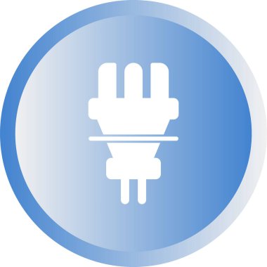 ampul vektör simgesi modern basit vektör illüstrasyonu