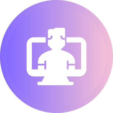 Bilgisayar web simge vektör çizim