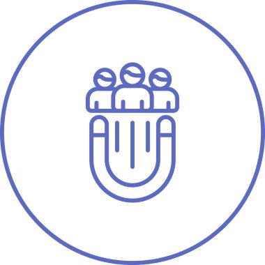 İnsan simgesinin vektör illüstrasyonu