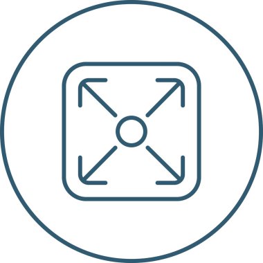 seo modern simgesinin vektör illüstrasyonu